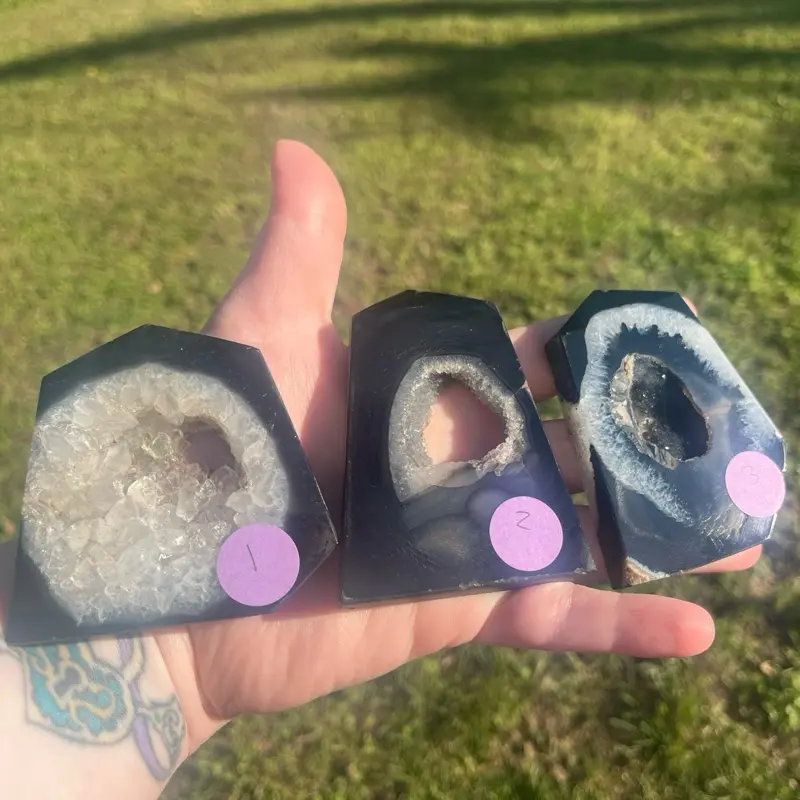 Black Agate Druzy