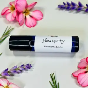 NEUROPATHY ESSENTIAL OIL ROLL-ON-Pain Relief,Tingling Hands and Feet, Nerve Pain, Circulation