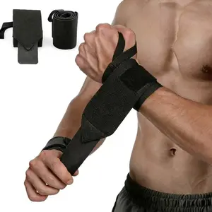 Adjustable Wrist Support Bracelets, Breathable Wrist Stabilizers for Fitness, Push-Ups, Weightlifting, One Size Fits Both Hands, Gym Sports Accessories