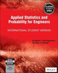 USED-Applied Statistics and Probability for Engineers, Isv by Douglas C. Montgomery Et Al (Paperback)