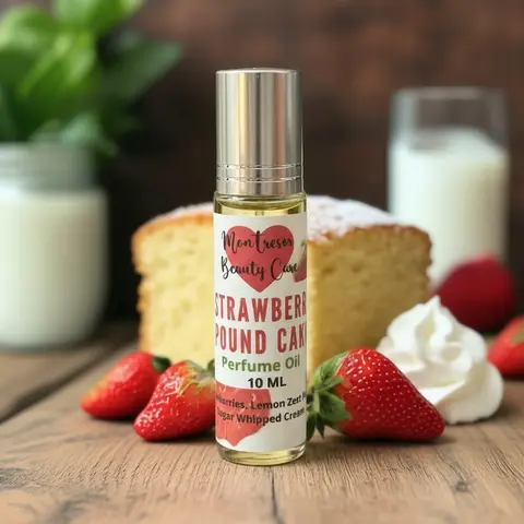 Mon Tresor Beauty Care Scented Body Oil Roll-On (10ml) - Choose 1, 2 or All 3 Scents (Variety Pack), Handcrafted Nontoxic Beauty Moisturizer for All Skin Types, Fragrance-Infused Strawberry-Scent Option, Clothes-Safe Body & Massage Oil