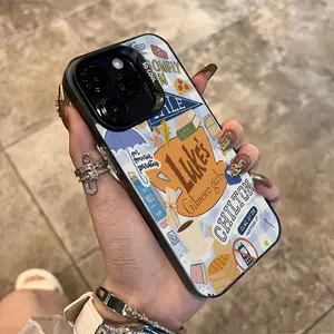 cute G-Gilmore Girls Collage Phone Case For iPhone 17/16/15/14/13/12/11/Pro/ProMax/Plus/17Air/Xsmax/16E, for Samsung S25/S24/S23/S22, Featuring a Shockproof Matte Back, Stylish Durable, Daily Use Case, Gift for Christmas Halloween And Birthday