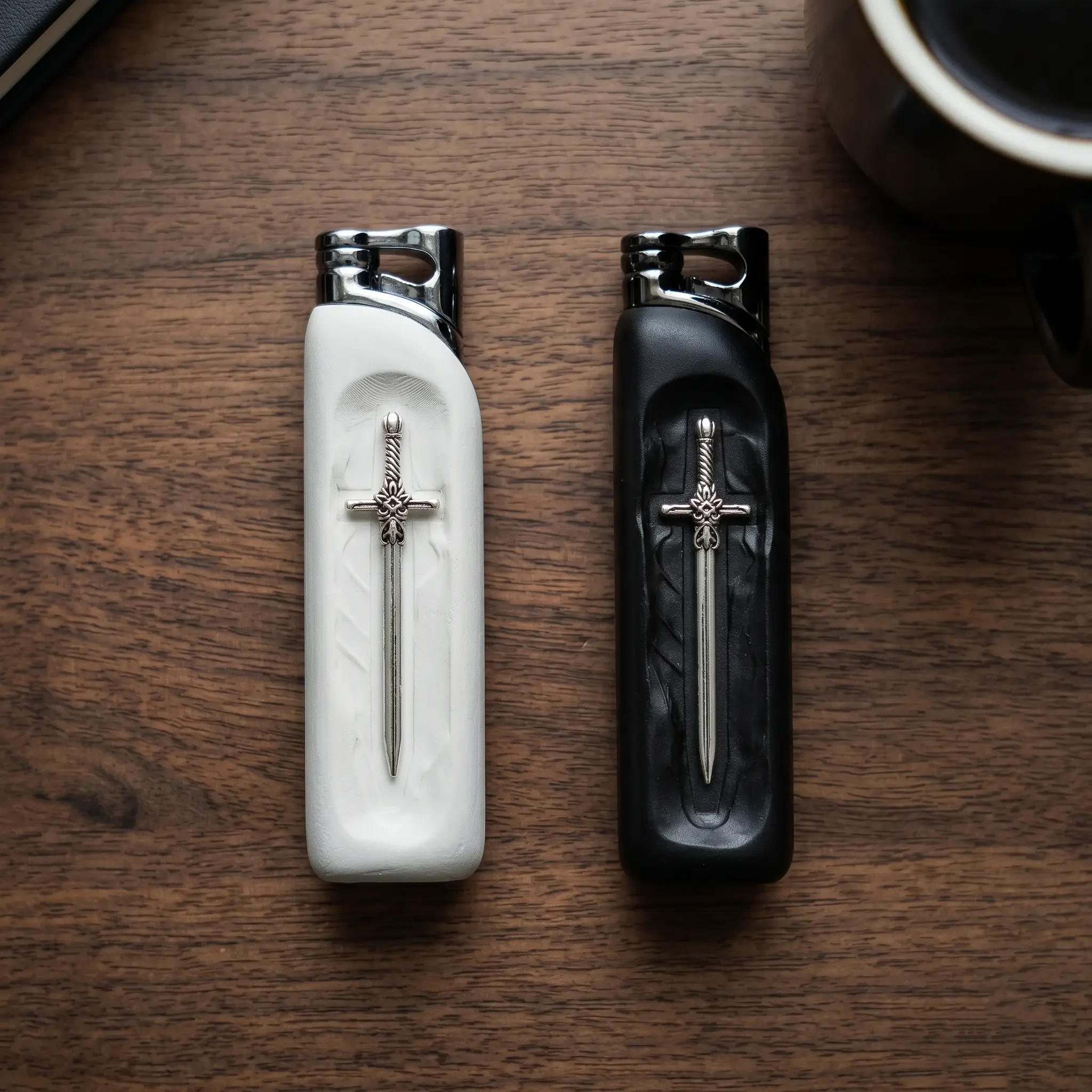 Halloween Gift (Gas Not Included)Creativ Cool Lighter Windproof Refillable Butane Torch Lighter, Novelty Creative Gift for Him/Her