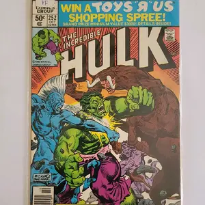 The Incredible Hulk #252, comic book english 1980