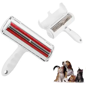 Reusable Pet Hair Remover – Multi-Surface Lint Roller for Cat & Dog Fur on Furniture, Couch, Carpet, Bedding, Clothes & Car Seats – Portable & Eco-Friendly Fur Removal Tool with Self-Cleaning Design