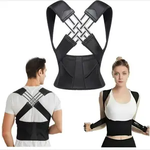 Enhanced Version 2.0 Adult Corrective Belt for Men & Women | 3-Webbing Hunchback Aligner | Open Shoulder Beauty + Waist Training | Hold Hunchback posture strap