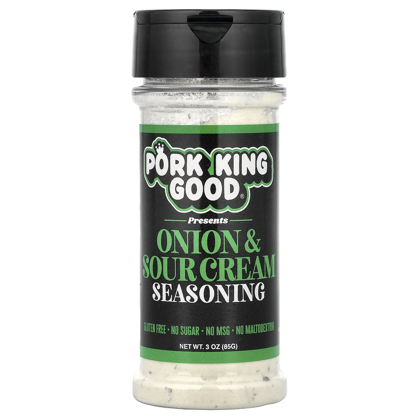 Pork King Good Onion & Sour Cream Seasoning, 3 oz (85 g)