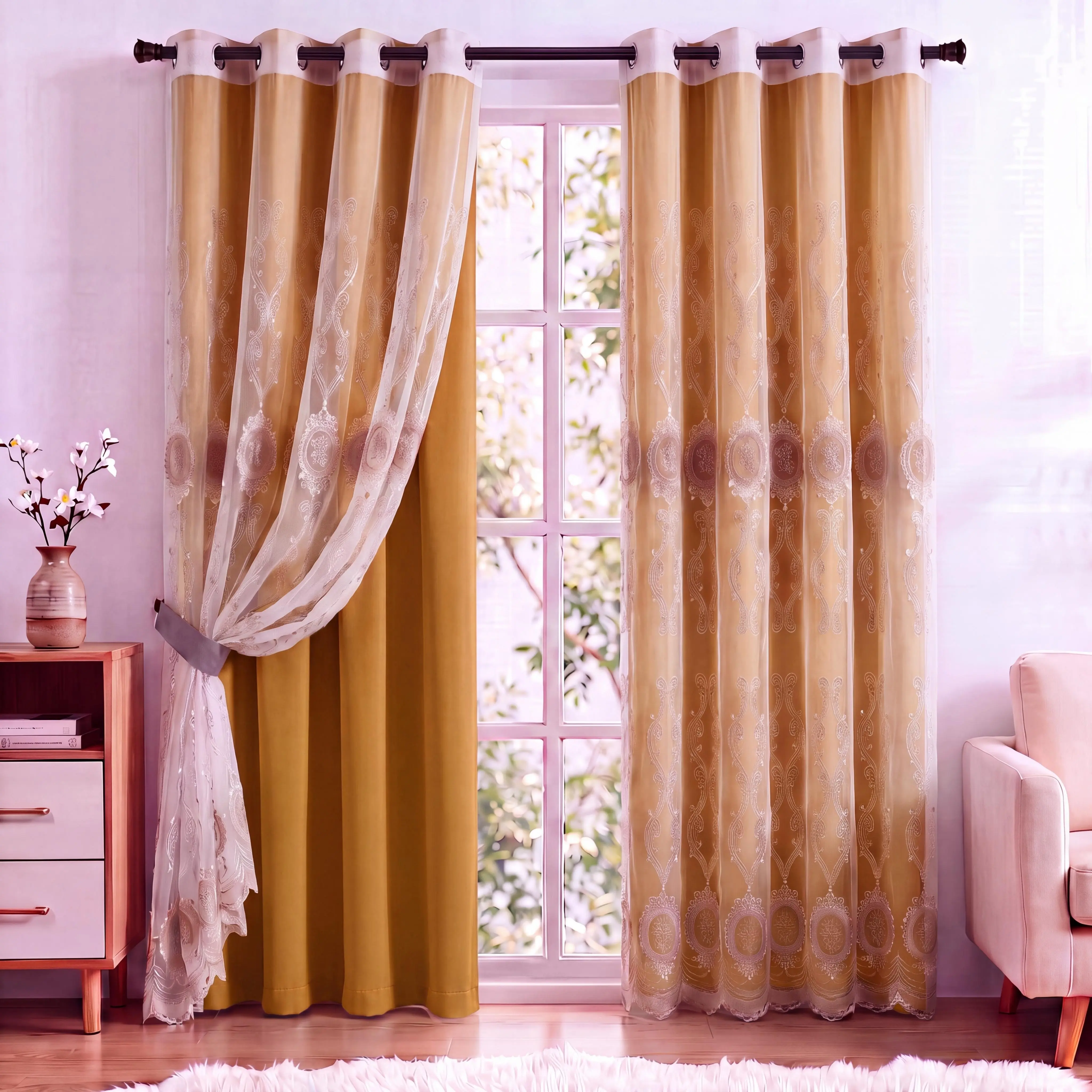 Mustard+Beige QF75