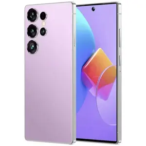 2025 New Android Smart phone,Type-C Charging Cable, Case, 6.8-inch Display Screen Protector,  Stylus, Earphones,  Screen Protector - Perfect Holiday Birthday Gift