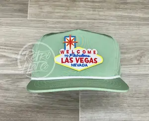 Las Vegas on Retro Poly Rope Hat