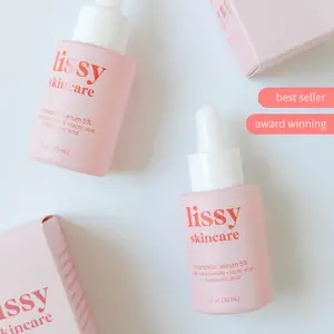 Lissy Skincare Mandelic Serum 5% - Gentle Formula for Acne Prone Skin, Fungal Acne, Hyperpigmentation & Exfoliation, 30ml Bottle