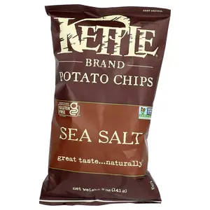 Kettle Foods Potato Chips, Sea Salt, 5 oz (141 g)