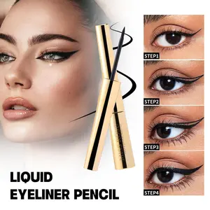Miss Rose Eyeliner Pen Quick-Dry Formula, Ultra-Fine Tip, Easy Application, Smooth Flow, Long-Lasting No Smudge, Portable Multi-Scene Use