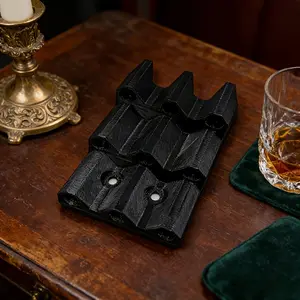 Wall-Mounted Dart Display Rack, Holds 9 Darts, Ideal for Living Room Bedroom Study Bar, Space-Saving Design, Wall Storage Holder, Home Decor Organiser, Bedroom Organizer