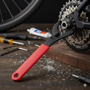 Professional Bike Cone Wrench Set: High-Carbon Steel Alloy, Precision Machined for Hub Bearing Adjustment, Axle Installation & Removal. Anti-Slip Texture, Rust-Resistant & Portable. Essential Bicycle Maintenance Tools for Mountain, Road & Commuter Bikes.