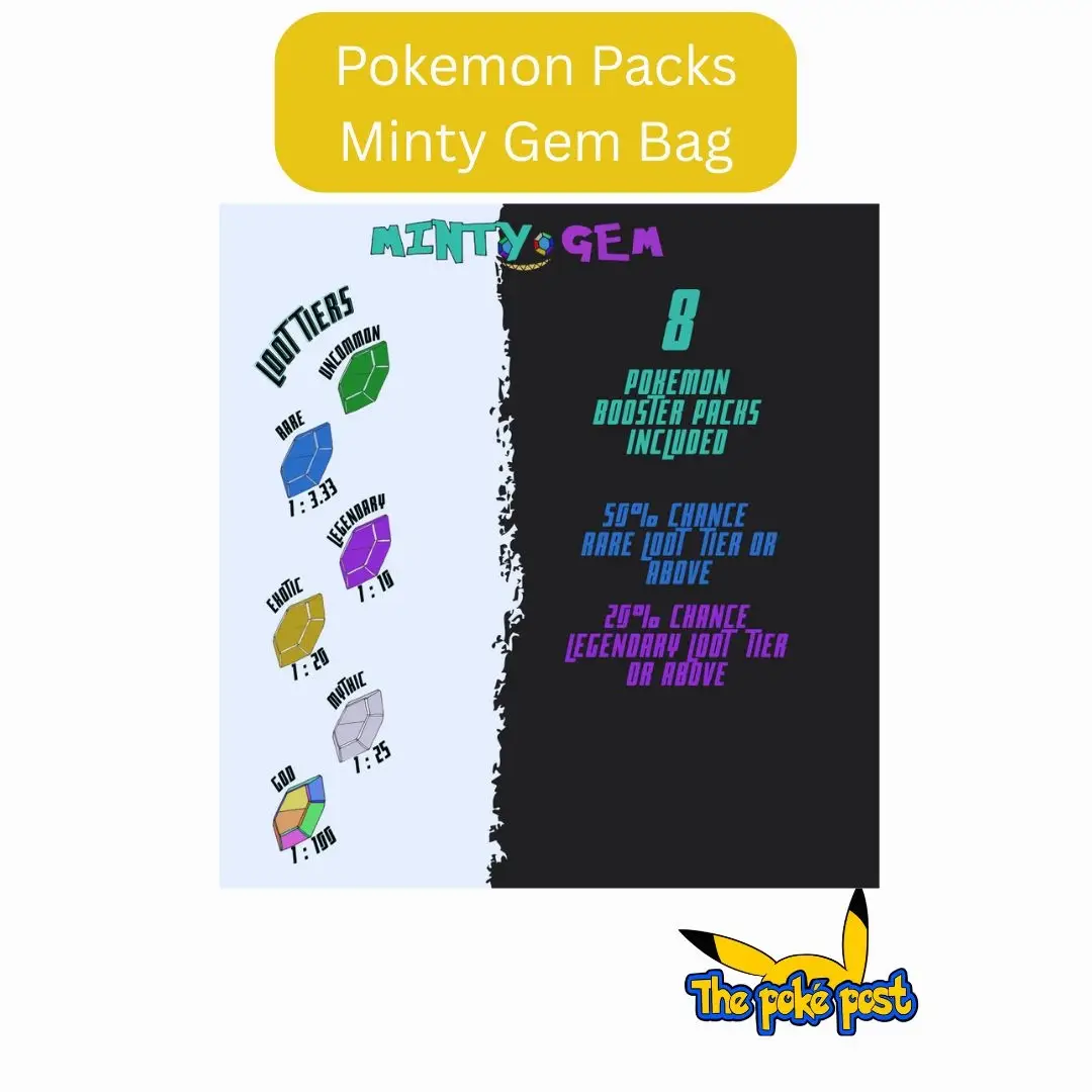 Minty Gem Booster Pack Trainer Bag V3