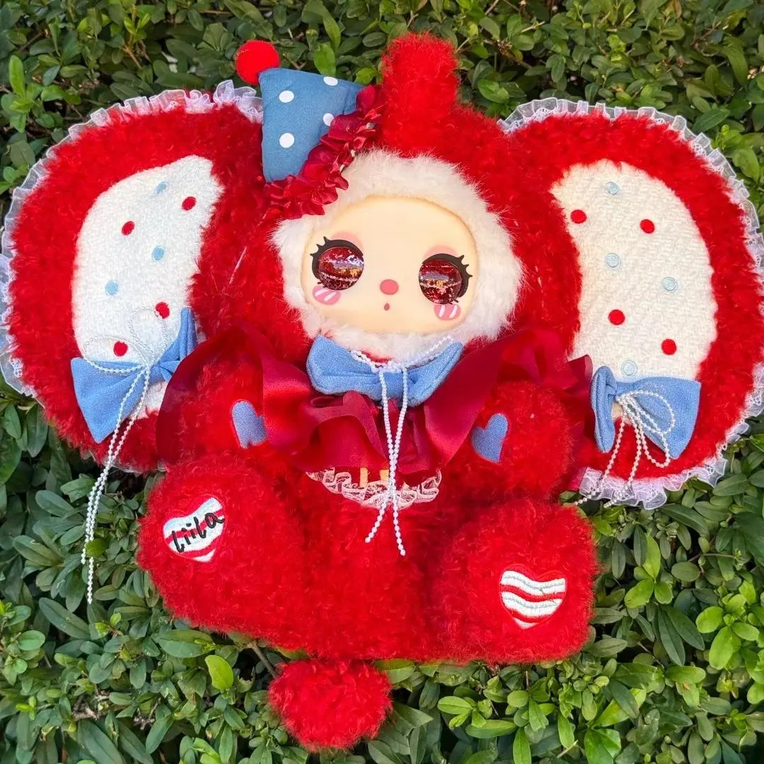 Liila 10th Anniversary Twin Gala Plush Doll｜Cute Collectible Ornament For Display #LiilaToy #PlushFigure #BirthdayGift #ToyCollectionTuTu Sleepy secret