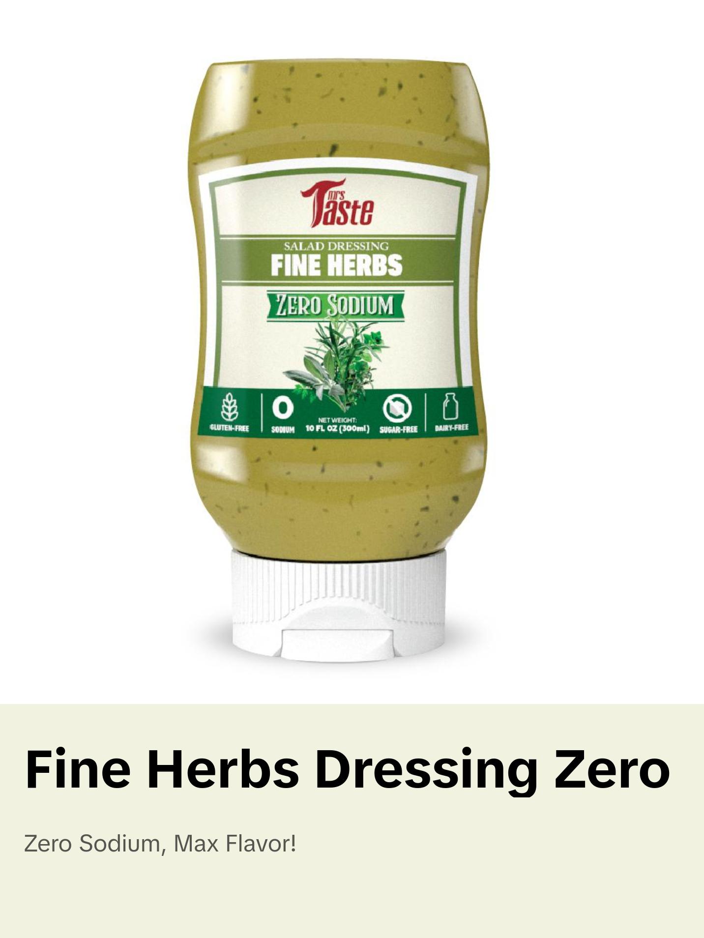 Fines Herbs Salad Dressing