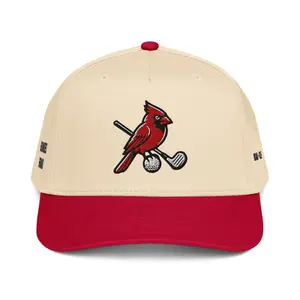 Golfin' Cardinal Snapback Hat