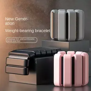 Silicone Weighted Wrist Ankle Bracelet Adjustable Resistance Band for Effective Workout Strength Training Home Gym Equipment Yoga Sports