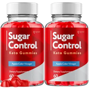 (2 Pack) Sugar Control Keto ACV Gummies 1000MG SugarControl Vitamin 120 Gummies Friendly Healthcare