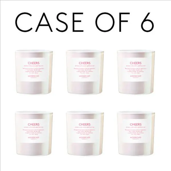 Cheers - 8oz Candle (Wholesale - Case of 6)