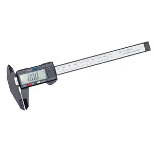 Small Digital Caliper 0-6" Mini Measuring Tool with Auto-Off Feature, Interchangeable Between inches and millimeters