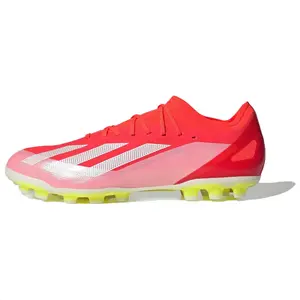 Adidas X CRAZYFAST Elite 2G/3G Comfort Cushioning Anti-Slip Durable Football Shoes Unisex Red White Pink Trending Shoes, House White Official Shoes to Get / Maison Mihara