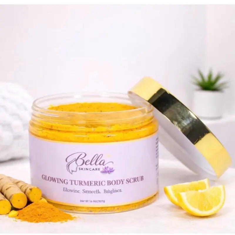 Bella Skincare pure turmeric body scrub 500g