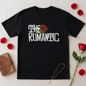 Romantic Tour 2026 Graphic T-Shirt - Vintage Music Concert Tee - Aesthetic Tour Merch Style Shirt