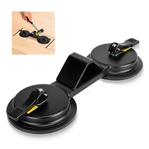 Gap Fixer Tool - 45° Striking Surface Gap Repair Tool with Dual Suction Cup, Plank Floors Fix Pro Made of Iron for Fixer Laminate/Vinyl Flooring