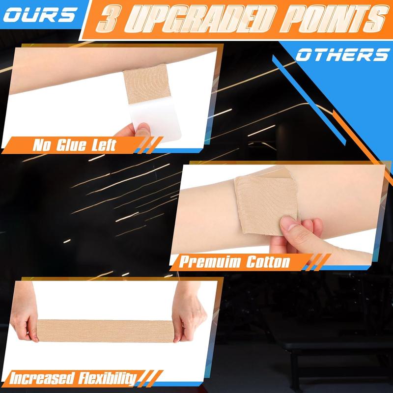 Kinesiology Tape for Shoulder Pain Relief Pre Cut Sports Waterproof Breathable Enhance Elastic Kinesiology Athletic Tape for Shoulder Support and Muscle Sports(Black)