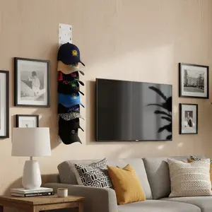 Hat Rack for Organizing - Compact Design for Easy Access & Storage - Perfect for Hat Lovers - Space-Saving & Durable Construction - Simple Installation