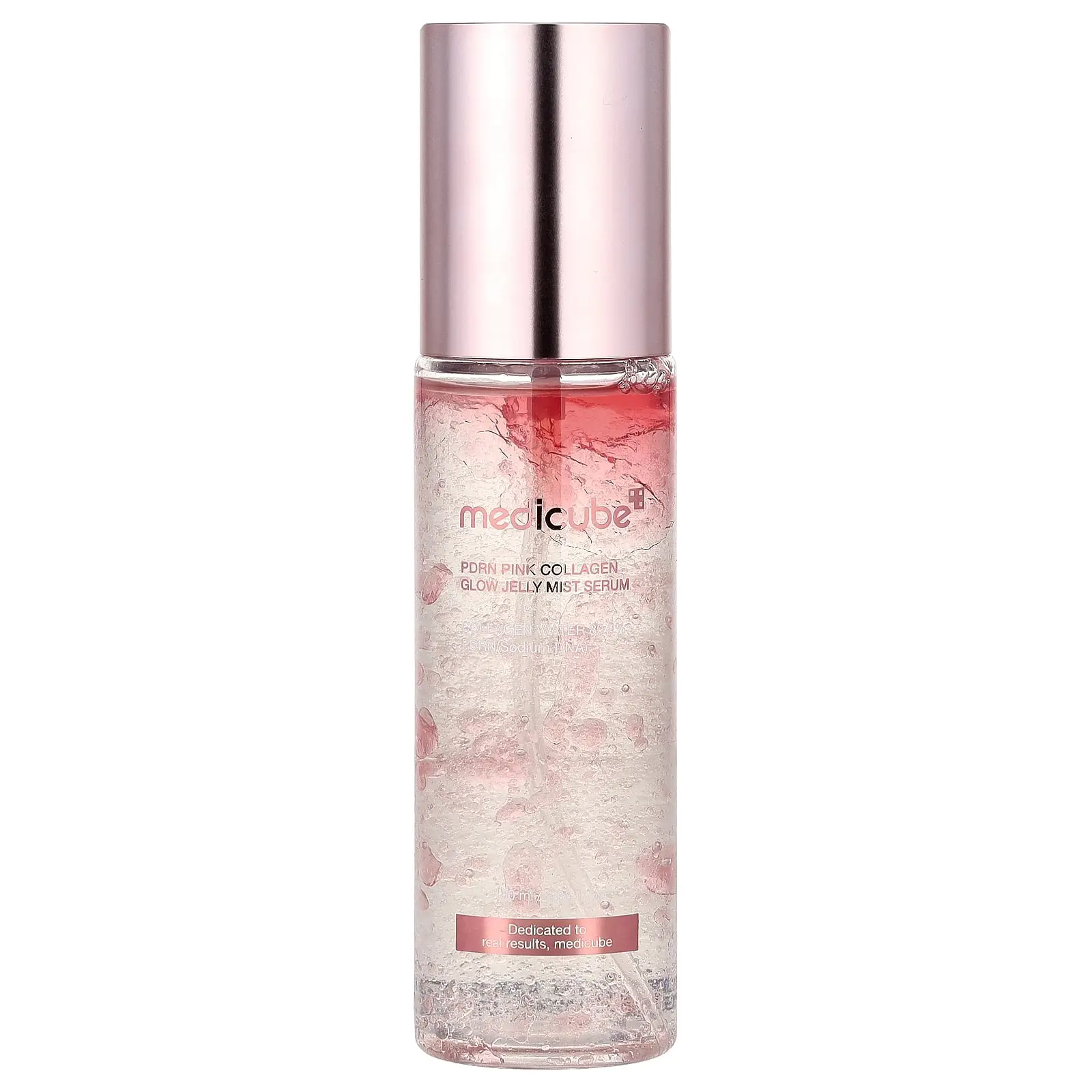 Medicube PDRN Pink Collagen Glow Jelly Mist Serum, 3.38 fl oz (100 ml)