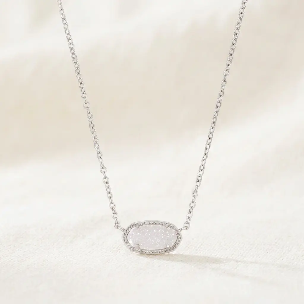 RHODIUM - IRIDESCENT DRUSY