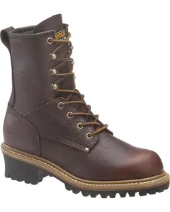 Carolina Women's Elm 8" Eh Logger Boot Round Toe - Ca421