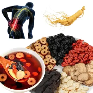 Kidney Tea Formula Ginseng Five Treasure Tea, Combination Scented Tea Six Treasure Tea, 50bag Natural Organic Kidney Cleanse Detox Tea for Women & Men