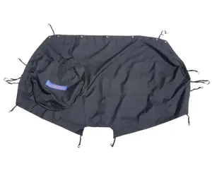 Dash Poncho for JL/JLU Jeep® Wrangler & JT Jeep Gladiator - Rain Protection for Dashboard Electronics & Console - Water-Resistant, Dustproof, Windproof - Includes 10 Bungees & 6 Suction Cups