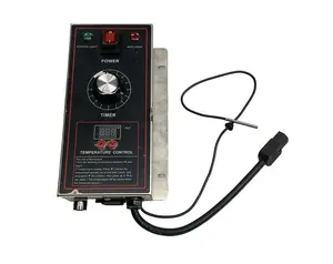 Hakka Digital Smoker Controller Replacement, Electric BBQ Smoker Control Box with Temperature Control
