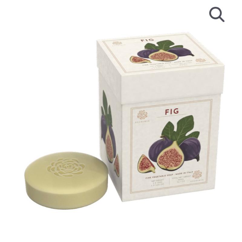 Alchimia Almond Honey Olive Almond Fig Lavender Lemon Fine Vegetable Soap Set of 3 Made in Italy Natural Ingredients Rich Lather Delicate Aroma