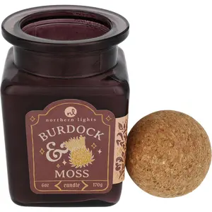Burdock & Moss By Northern Lights Soy Wax Candle For Unisex