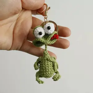Handmade cute keychain, funny birthday party gift for boys and girls, decorative car keys, backpack pendant
