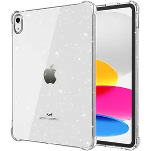 Fintie Case for iPad A16 11th Gen/iPad 10th Gen 10.9", Clear Back, Pencil Holder, Auto-Wake/sleep, Girly iPad Cover