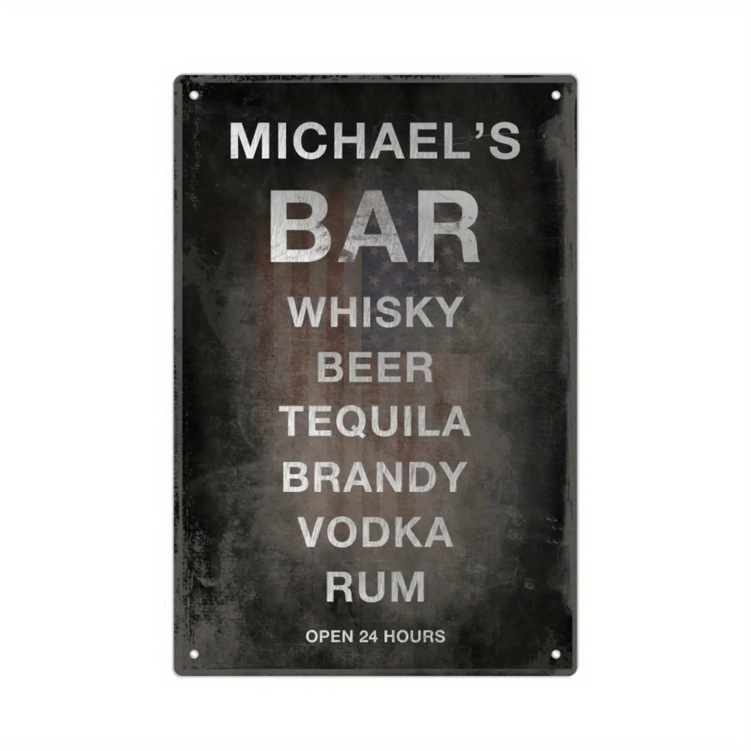  Personalized Plaque Vintage Plate Wall Art Decoration For Home Farmhouse Bar Pub Club, 12x8 Inches Gifts For