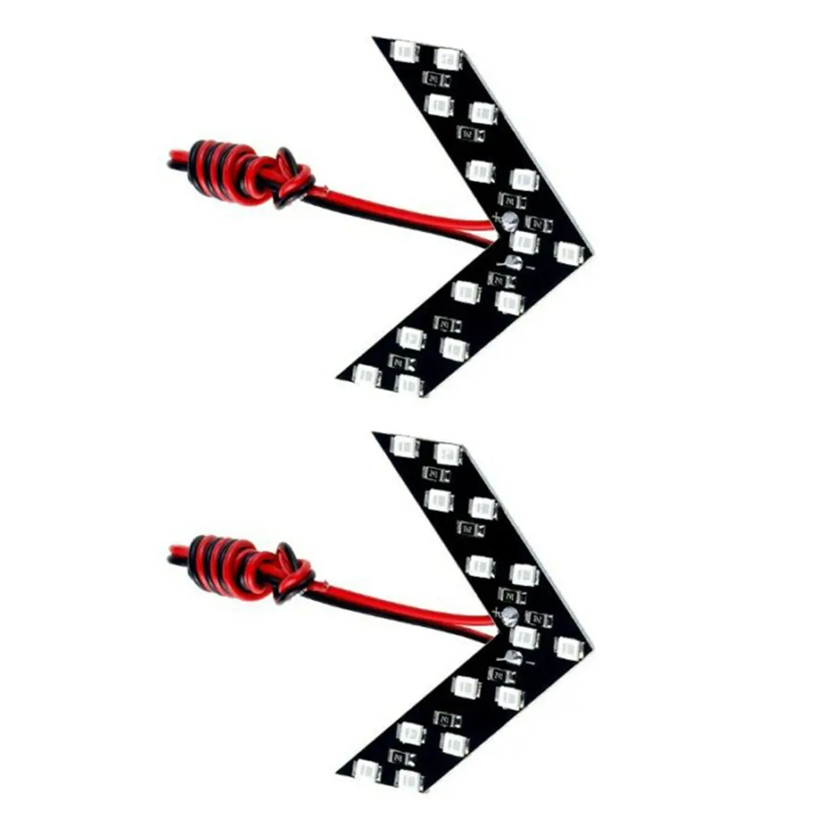 2PCS Universal 14-SMD Car & Truck Mirror Turn Signal LED Lights, Yellow Blinker Retrofit for Car Exterior Rearview Mirrors, Truck Mirror Lights