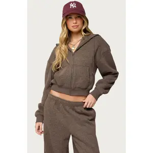 Edikted Women's Laulie Zip Up Hoodie