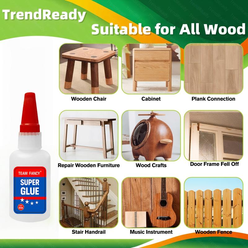 Magic Glue Shoe Glue New Super Glue 50ML Clear Strong Adhesive Fast Drying Cyanoacrylate for Wood Rubber Leather Plastic Metal Rhinestone Jewelry DIY Crafts