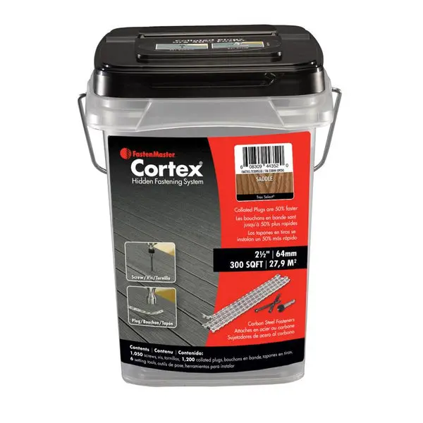 Fasten Master Cortex 2.5 in. Torx Tap Button Head Composite Deck Screws (Model OMG 5063116) – Composite, Durability and Value, Excellent Performance