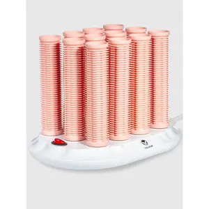 Ion Hot Rollers Long Set Gen 2 - Set of 12 Curlers for Long Hair - Fusion Technology for Added Shine