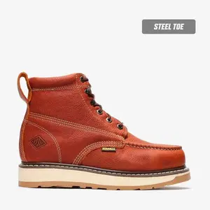 Botas de Trabajo Frontier Dual 6" Horma Moc (Punta de Acero) - Bonanza Boots